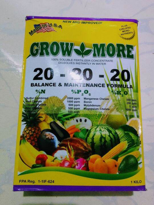 Grow More Foliar Fertilizer Kilo By Sagrex Lazada Ph