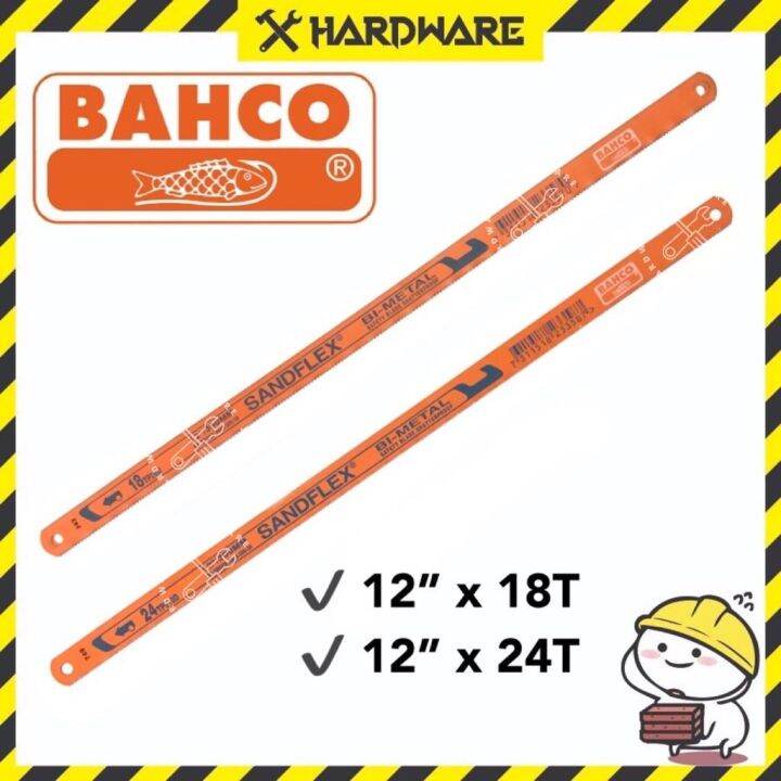 Original Bahco Sandflex Bi Metal Hacksaw Blade Mata