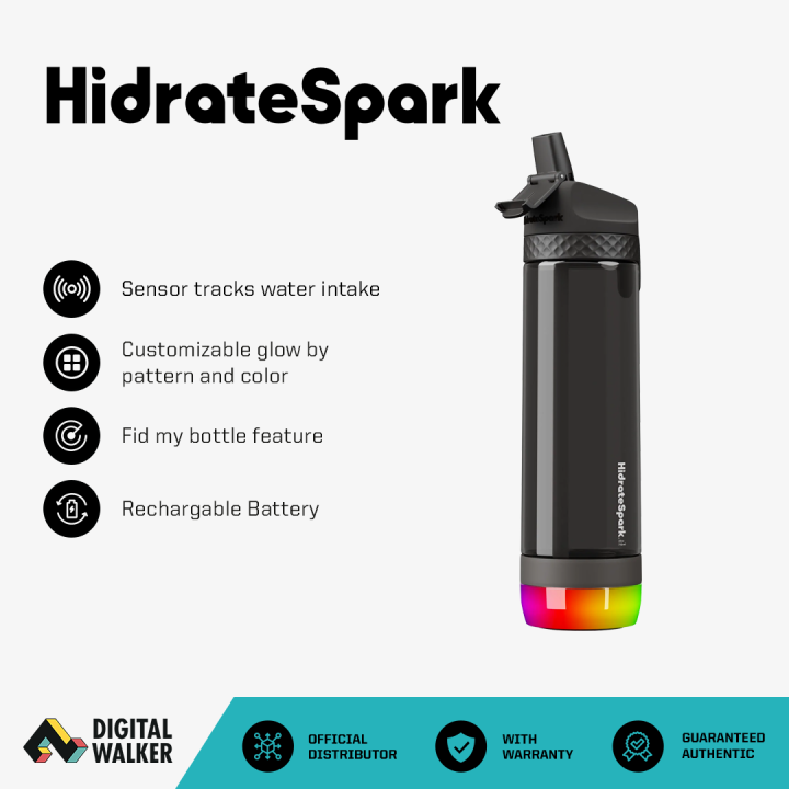 Digital Walker Hidratespark Pro Tritan Plastic Smart Water Bottle