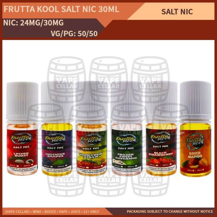 Frutta Kool Salt Nic Ml Mg Mg Xzwr Lazada Ph