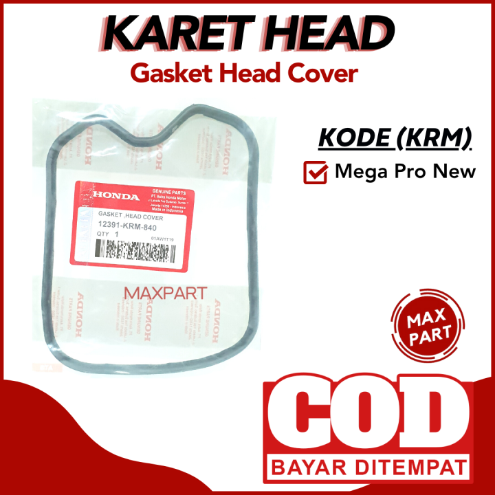 Karet Head Krm Cylinder Gasket Head Cover Honda Mega M Pro New Cb