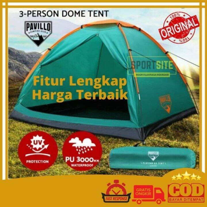 Tenda Bestway Plateu Pavillo Camping Kemah Kemping Gunung Dome Hiking