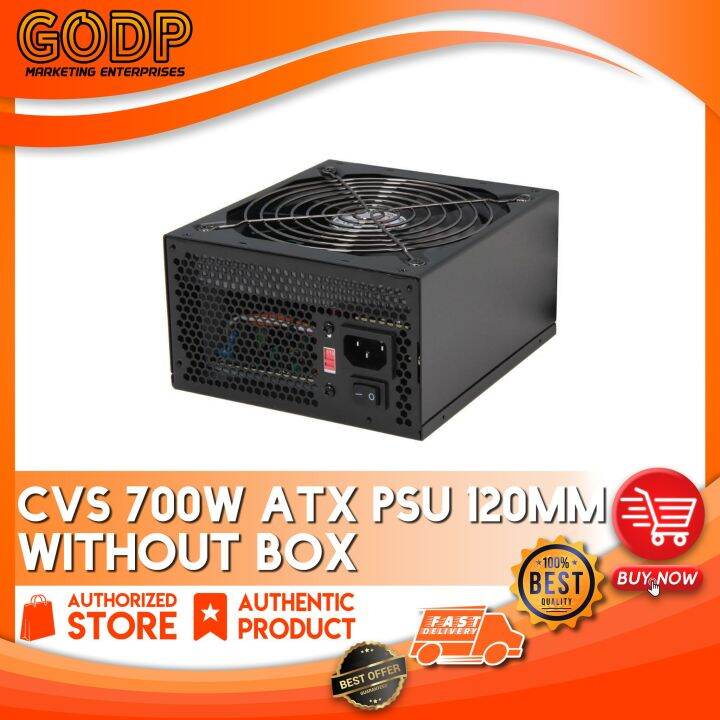 Cvs W Atx Power Supply With Jumbo Mm Fan Without Box True Rated