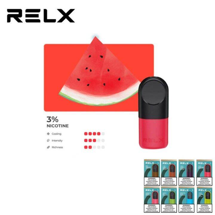 RELX Infinity Pro Pods FRESH RED WATERMELON ICE RELX Pod Wholesale