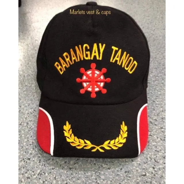 Sunshade Bull Brush Barangay Tanod Caps Hat With Phil Flag Limited