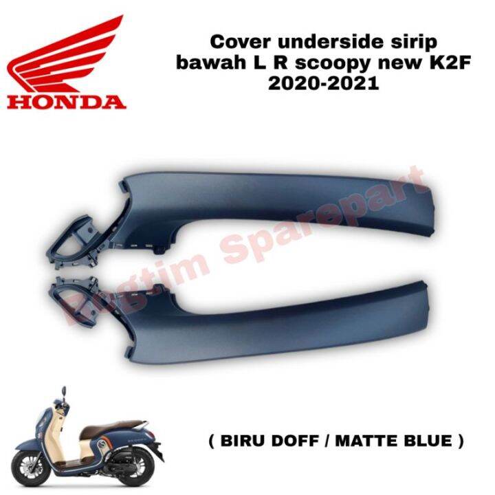 Cover Underside Sirip Bawah Kiri Kanan L R Scoopy New K2F Thn 2020 2021