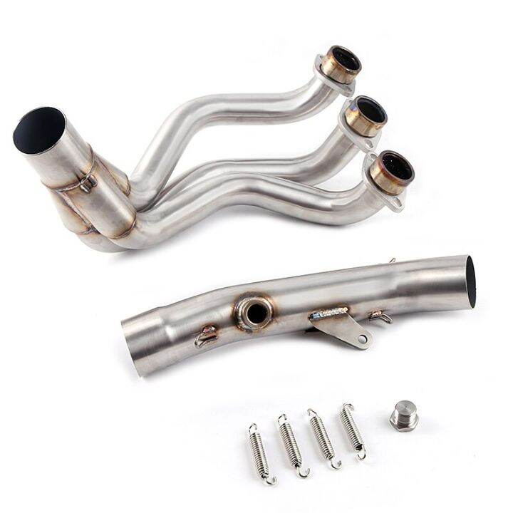 REYGEAK Pipes Elbow 51mm For YAMAHA MT 09 XSR 900 2020 2017 Exhaust