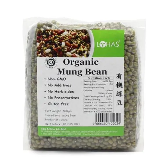 Lohas Organic Mung Bean Gm Lazada