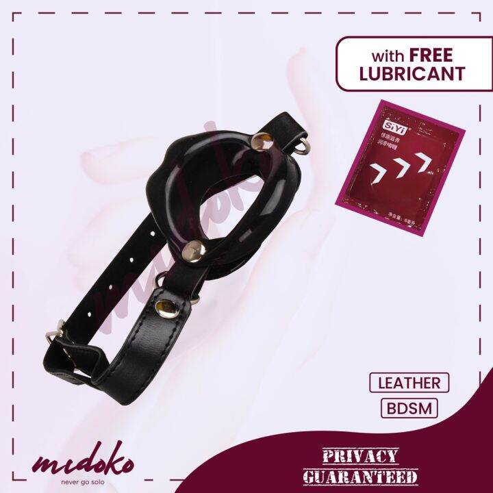 Midoko Open Lips Mouth Gag BDSM Tool Bondage Set Adult Sex Toys For Men