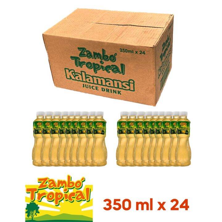 Zambo Tropical Kalamansi Juice 350 Ml X24 Lazada PH