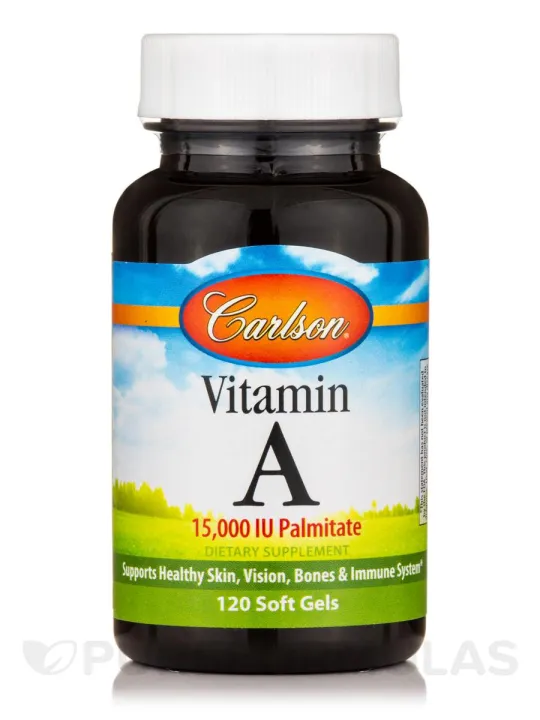 Carlson Labs Vitamin A 15 000 IU Palmitate 120 Soft Gels Lazada PH