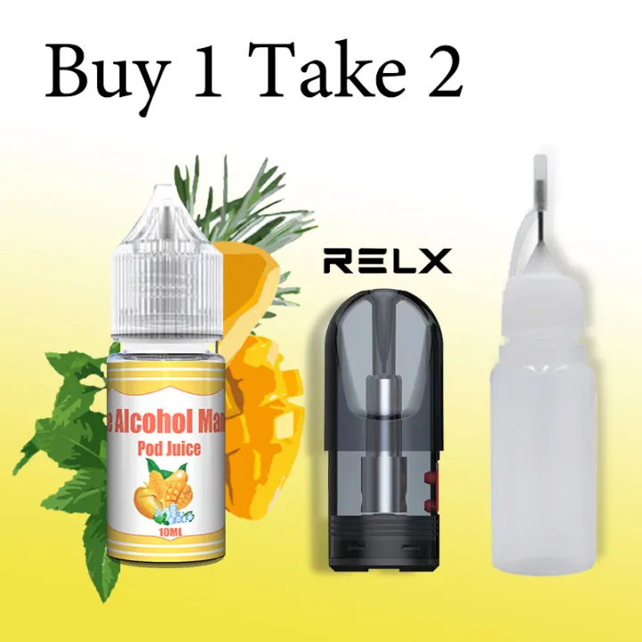 Take 1 Take 210ml Relx Juice Relx Pod Flavor Nic Salt Juice Vape Pods