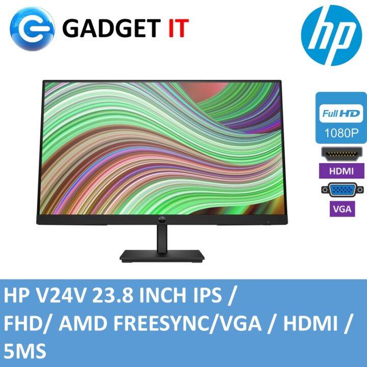 Hp V V G Fhd Monitor Amd Free Sync Ms Va Panel Hdmi Cable