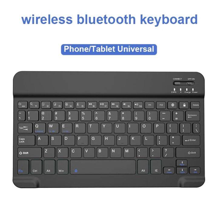 Numvibe Tablet Pc Ultra Slim Bluetooth Keyboard Portable Mini Wireless