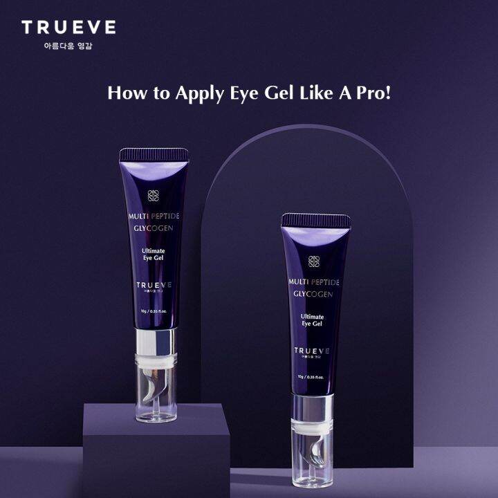 NEW Trueve Multi Peptide Glycogen Ultimate Eye Gel 10gr Lazada Indonesia