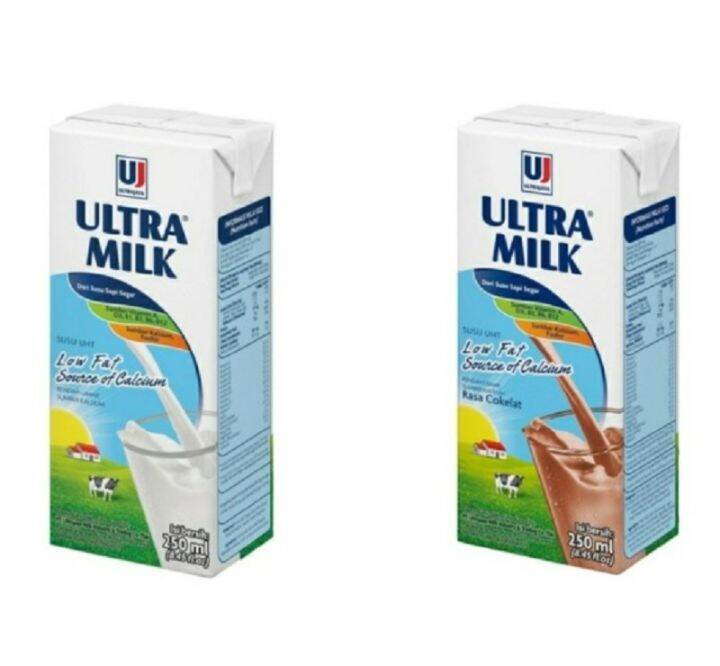 Susu Ultra Milk Low Fat 250ml Lazada Indonesia