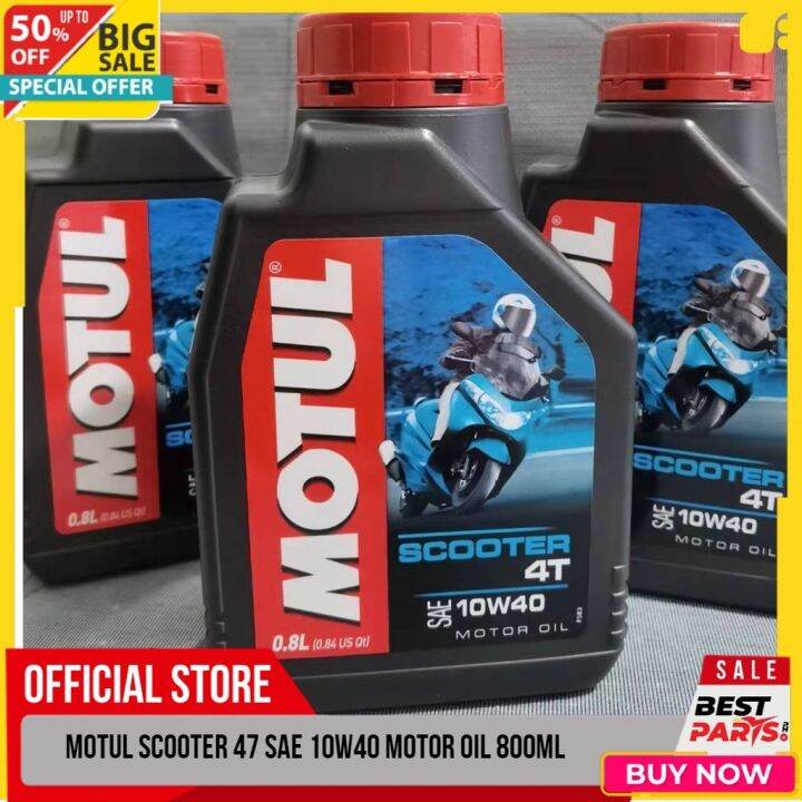 Tdylb Motul Scooter T Sae W Motor Oil High Performance Lazada Ph