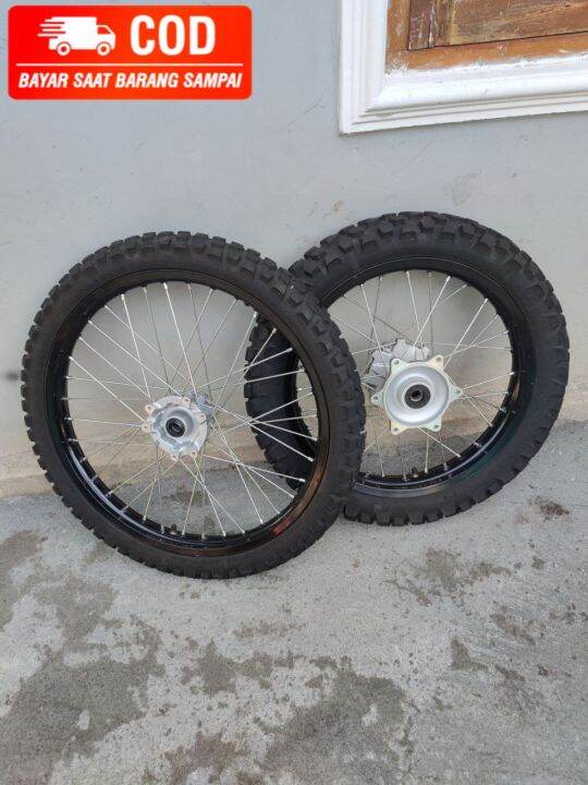 Wheelset Roda Copotan Velg Set Crf Crf L Asli Original Ori Bisa