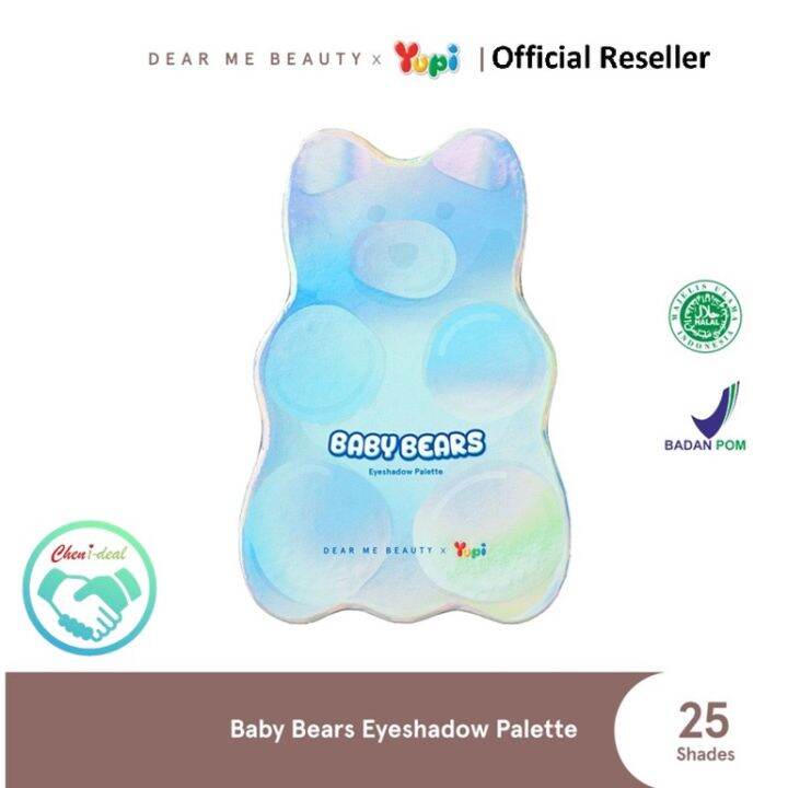 Dear Me Beauty X Yupi Baby Bears Eyeshadow Palette Lazada Indonesia