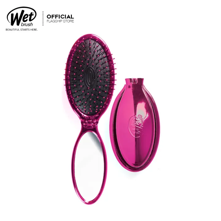 Wetbrush Mini Travel Pop Go Detangler Pink Lazada Ph