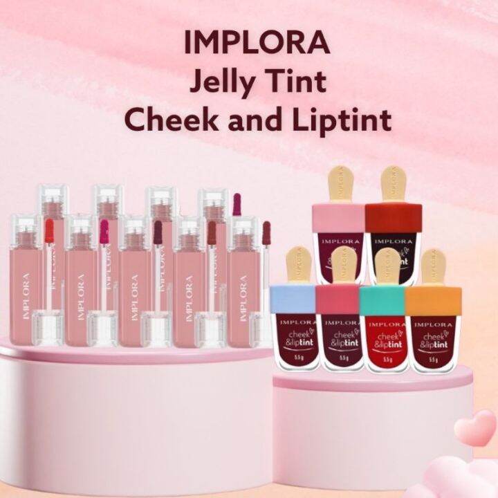 Implora Cheek Lip Tint Jelly Tint Implora Tint Implora Liptint