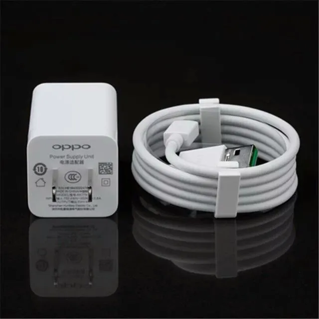 A Original Oppo Vooc Super Flash Fast Charger Quick Charging For Micro