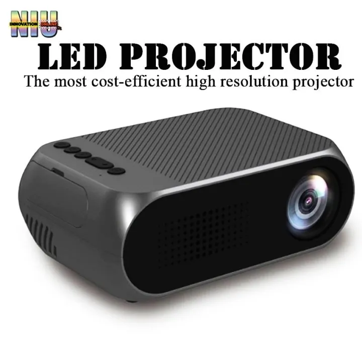 YG320 Mini Full HD 1080P Home Theater Projector LED Lazada PH