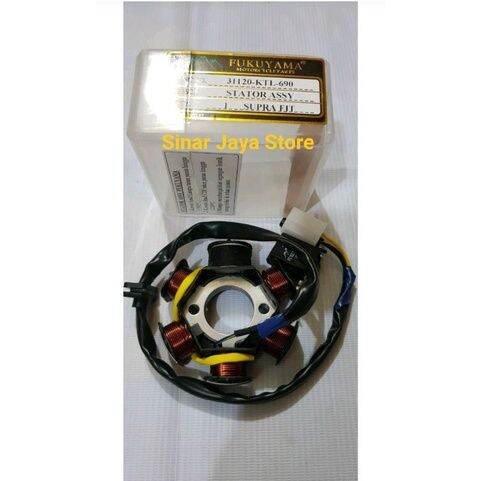 Spull Komplit Stator Assy Supra Fit Pulser Fukuyama Lazada Indonesia