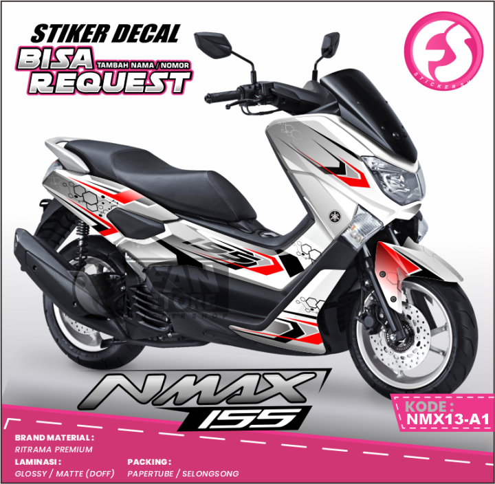 Decal Nmax Full Body Sticker Striping Nmax Old Sticker Full Body