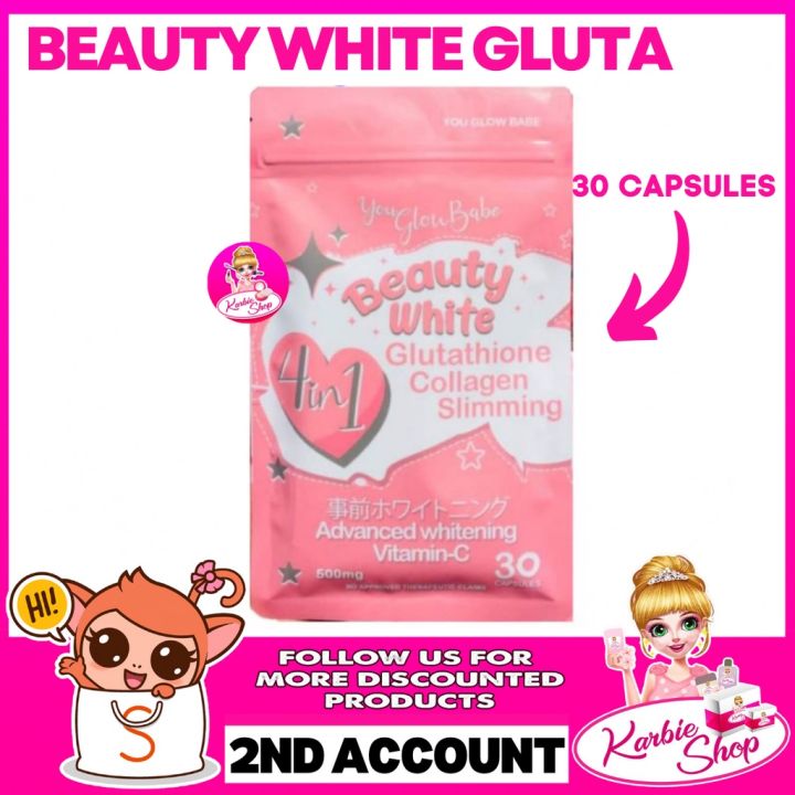 Legit You Glow Babe Beauty White Glutathione Capsule Capsule Lazada Ph