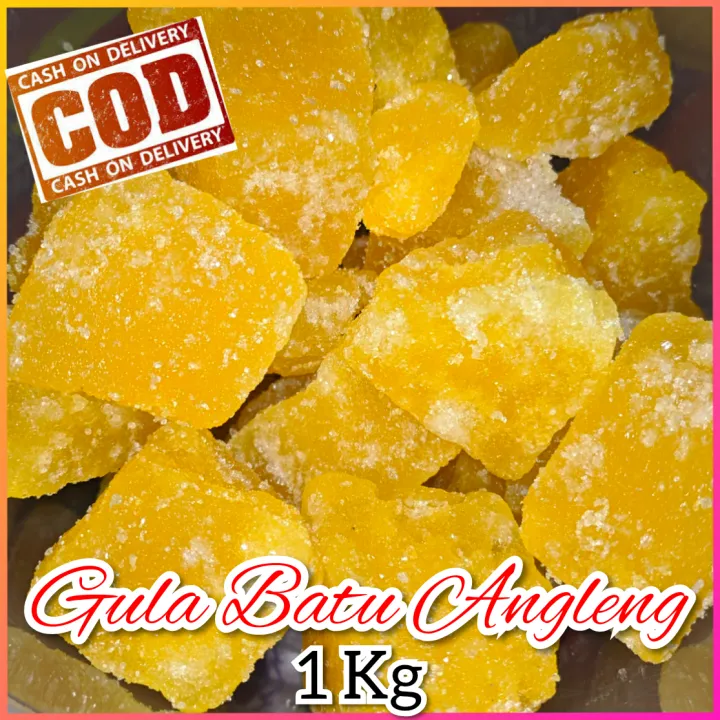 Gula Batu Kristal Kuning Organik Kg Lazada Indonesia