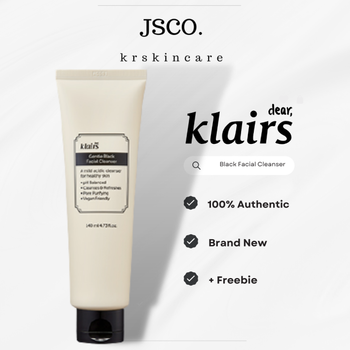 Dear Klairs Gentle Black Facial Cleanser Lazada Ph