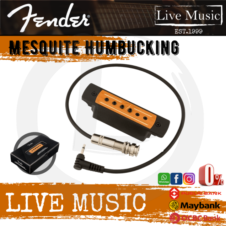 Fender Mesquite Humbucking Acoustic Soundhole Pickup Lazada