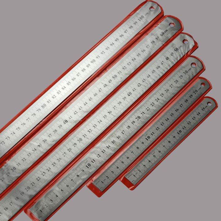 Stainless Steel Ruler Cm Ruler Steel Ruler M Cm