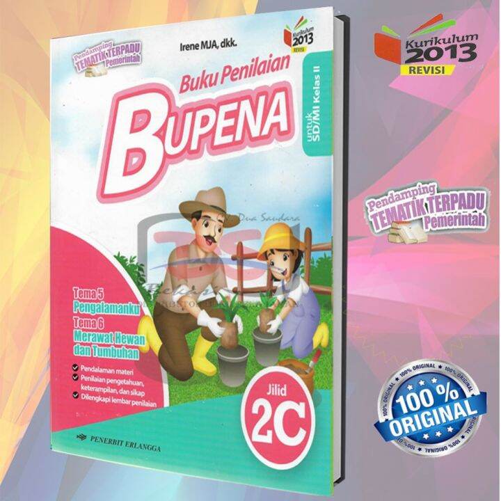 Buku Penilaian BUPENA Jilid 2C Untuk Kelas 2 SD MI Lazada Indonesia