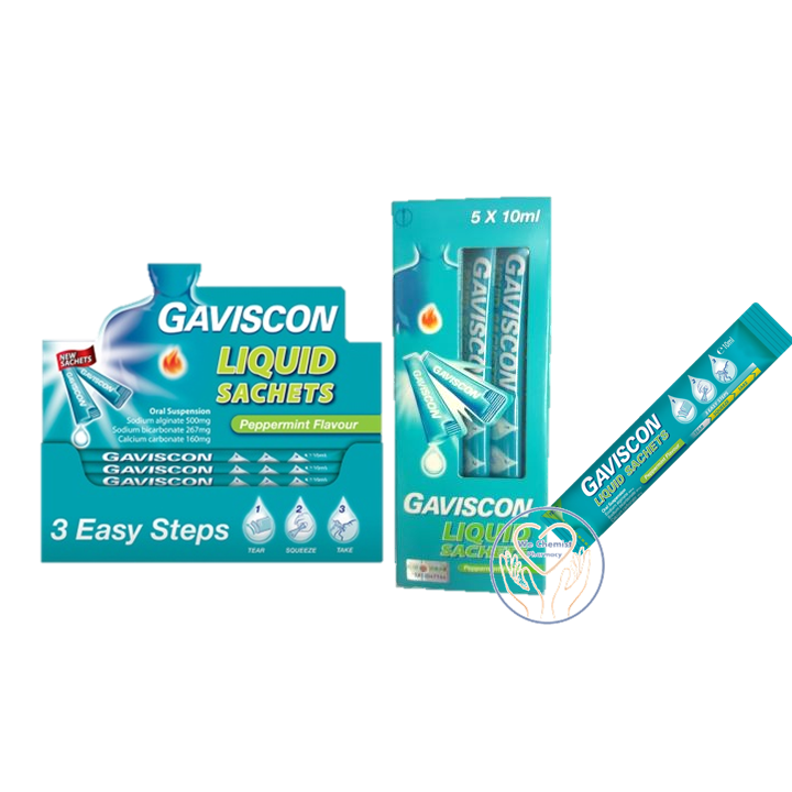 Gaviscon Liquid Sachets Ml Lazada