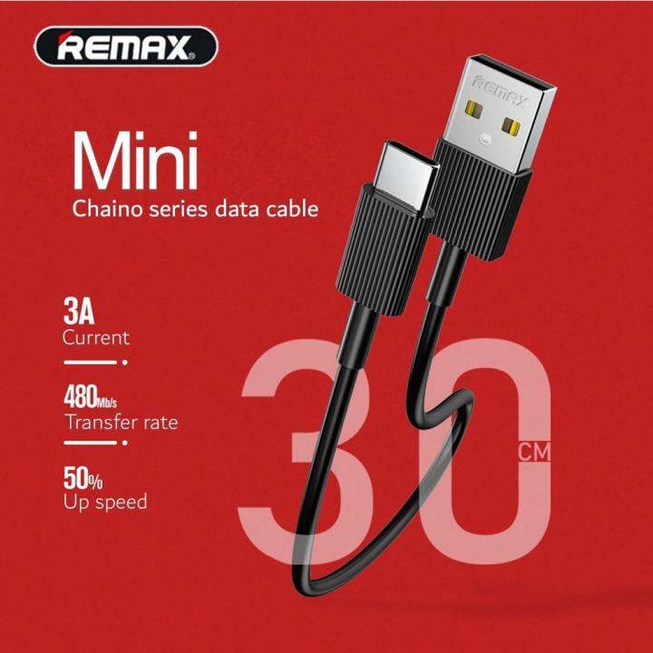 Original Remax Cm Short Cable Fast Charging Power Bank Cable Chaino