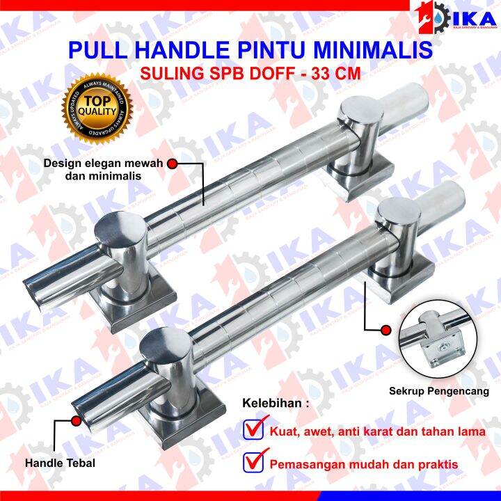 Pull Handle Pintu Rumah Minimalis Tarikan Pintu Stainless Cm Suling