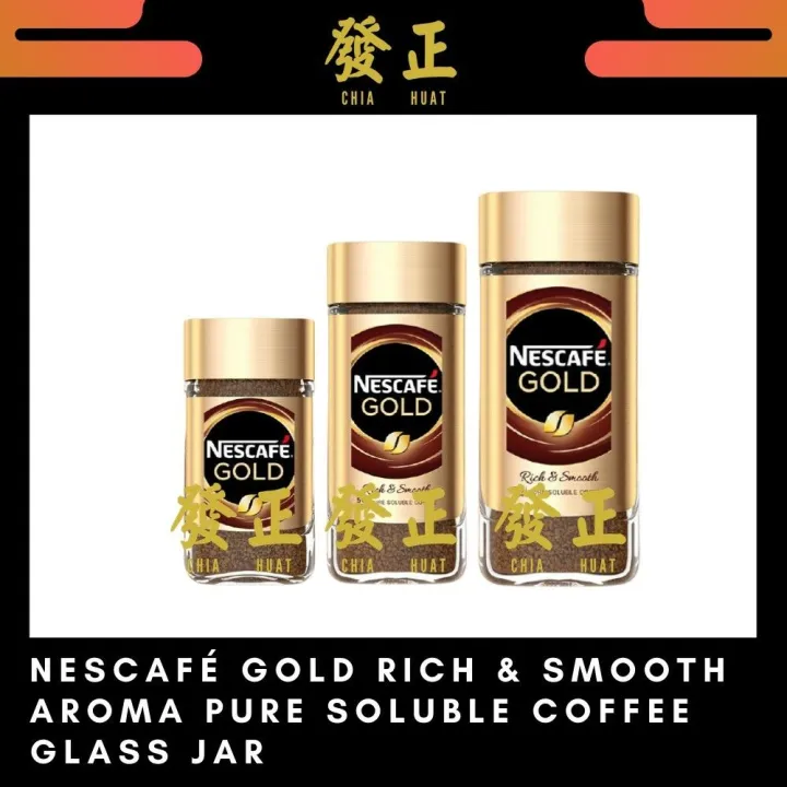 Nescaf Nescafe Gold Rich Smooth Aroma Pure Soluble Coffee Bottle