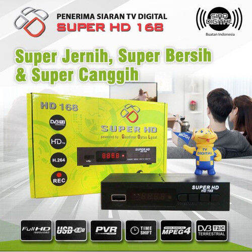 Set Top Box Dvbt Super Hd Optus Hd Tv Tabung Lazada Indonesia