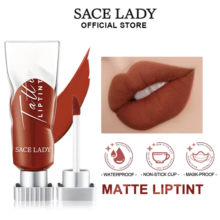 SACE LADY Matte Lip Tint Long Lasting Matte Finish ลปสตกเมดสสง