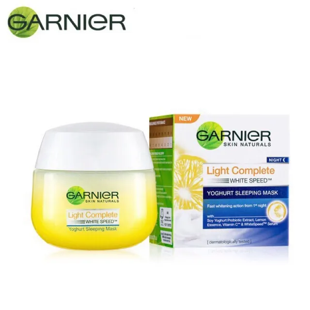 Garnier Light Complete Yoghurt Sleeping Mask Night Cream 50ml