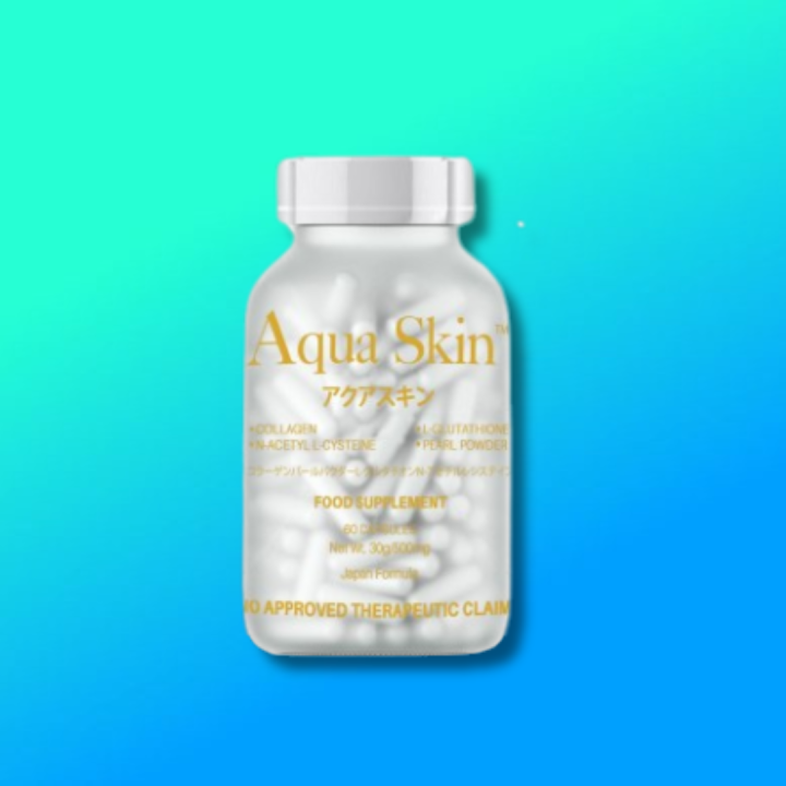 Aqua Skin Glutathione With Collagen Nac Gluta Capsule Japan Whitening