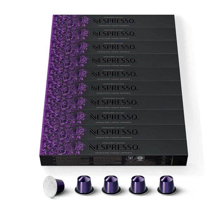 Nespresso Ispirazione Firenze Arpeggio Ground Coffee Capsule