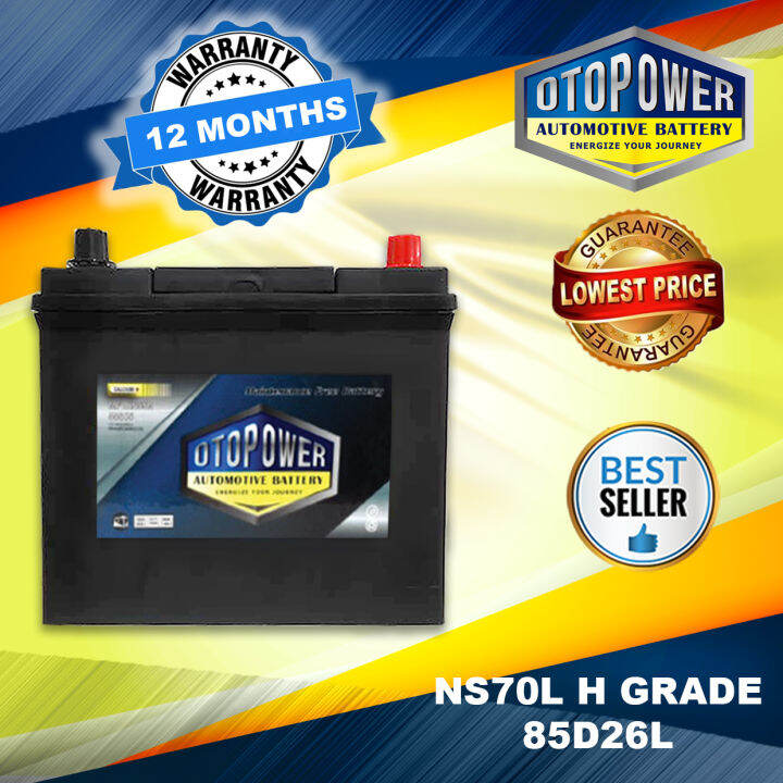 Otopower Ns L D L Maintenance Free Battery Car Battery For Toyota