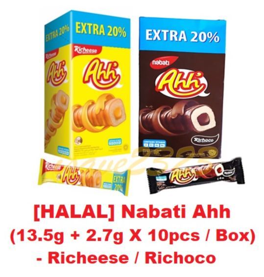 Halal Nabati Ahh G G X Pcs Richeese Richoco Lazada