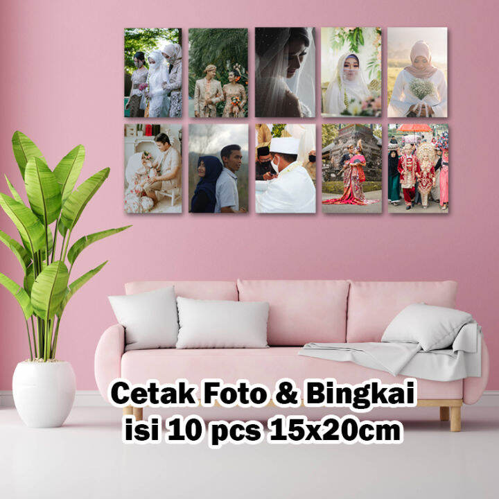 Cetak Foto Ukuran X Cm Dan Bingkai Isi Pcs Lazada Indonesia