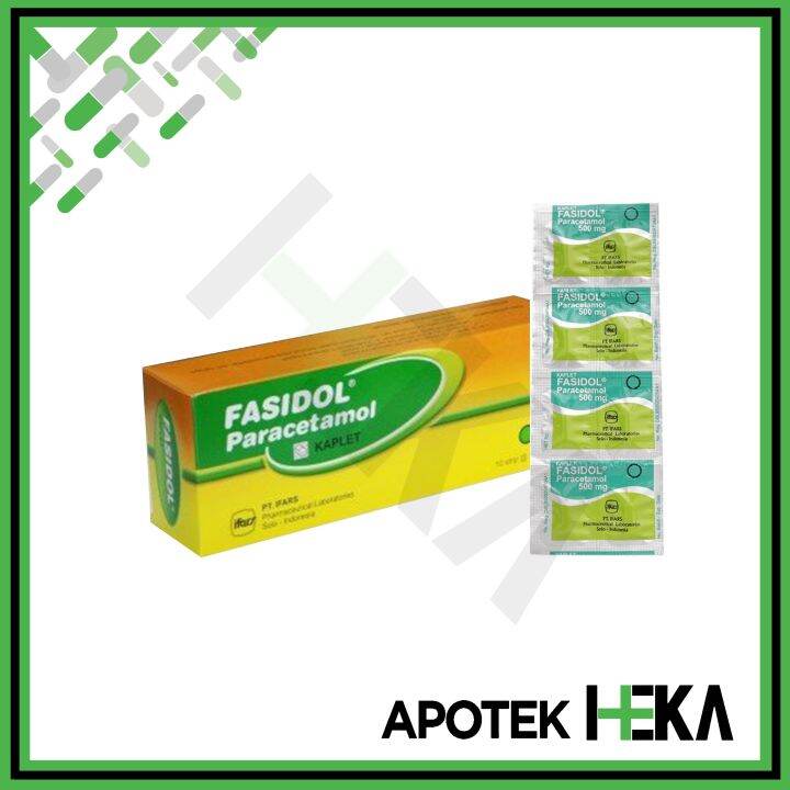 Fasidol Paracetamol Mg Box X Tablet Obat Demam Lazada Indonesia