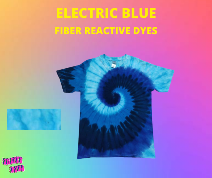 Electric Blue Reactive Dyes Reactive Dye For Tie Dye Ing Tie Dye