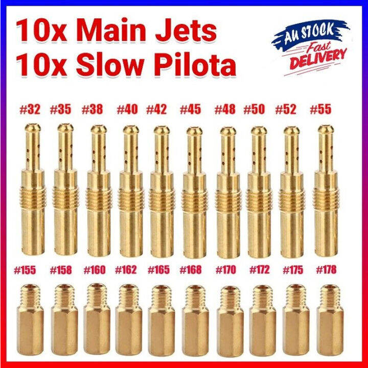 20X Kit OKO CVK PWK Set Jet Type Main Jet Pilot Slow Lazada